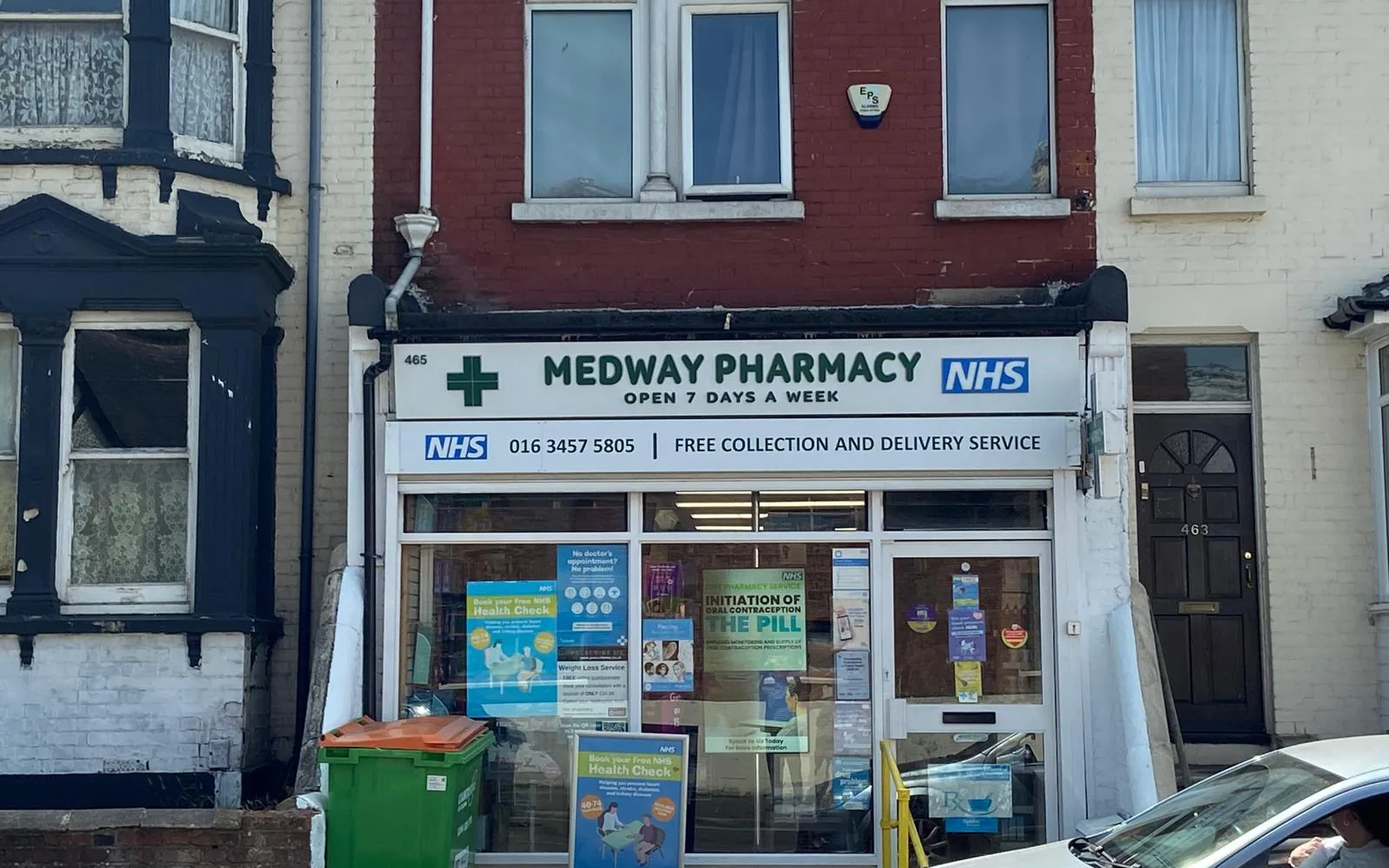Medway Pharmacy shop front