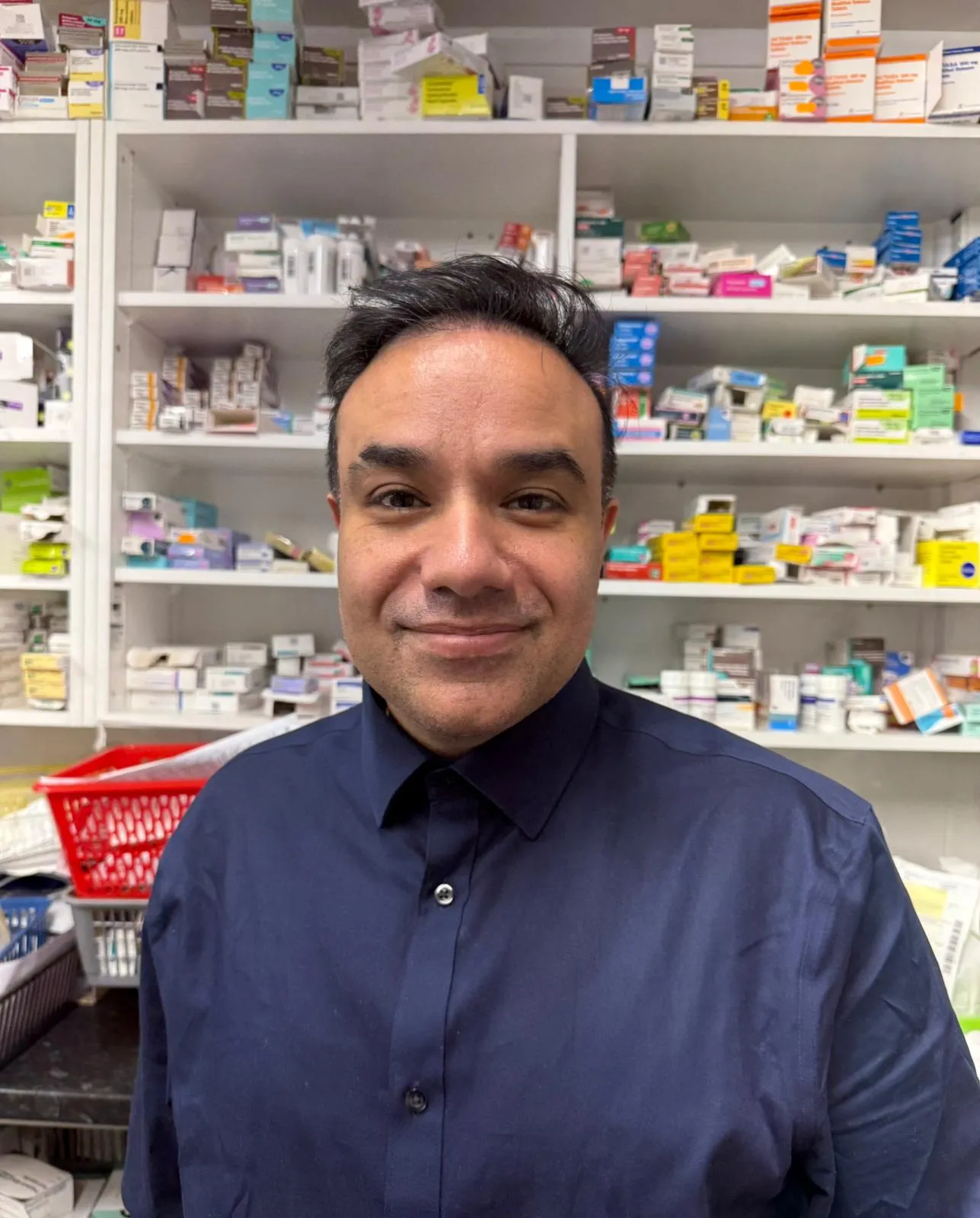 Headshot of Sukhdip Bahia, Pharmacist